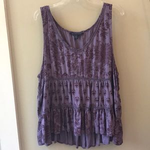 Floral tank American Eagle